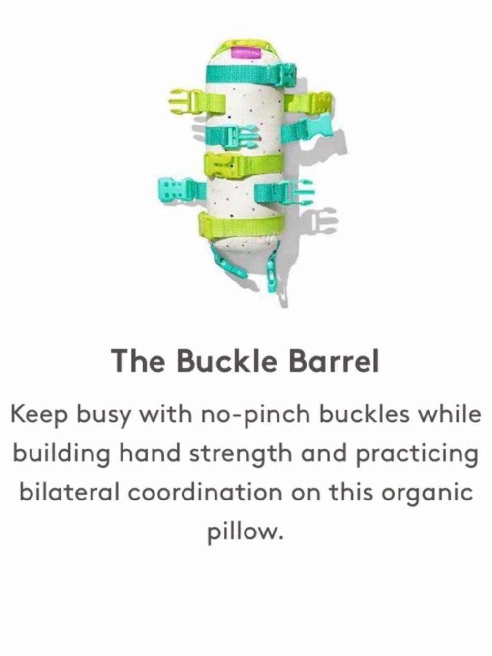 Lovevery Buckle Barrel